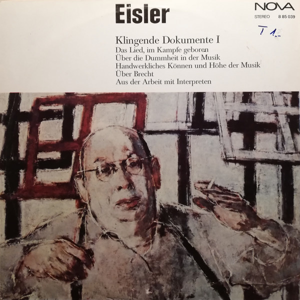 Cover Hanns Eisler - Klingende Dokumente I (LP) Schallplatten Ankauf