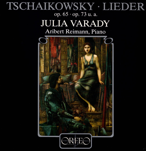 Cover Julia Varady*, Pyotr Ilyich Tchaikovsky - Lieder  (LP) Schallplatten Ankauf
