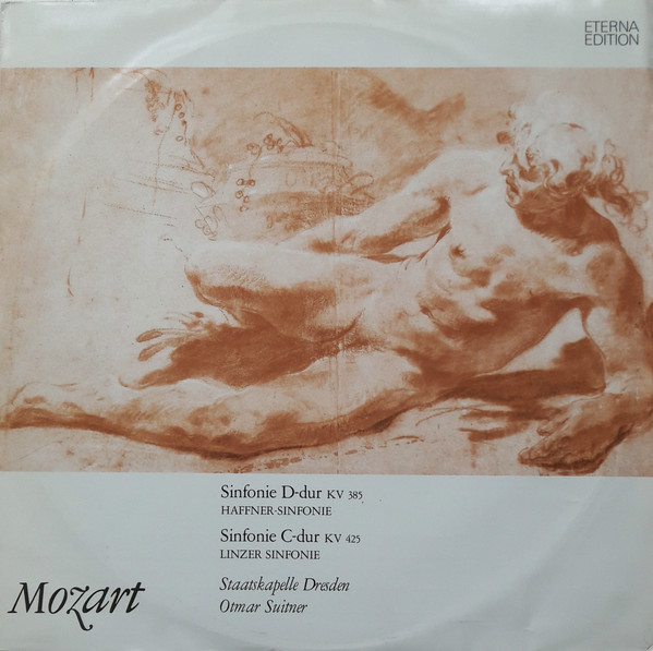Cover Mozart*, Staatskapelle Dresden, Otmar Suitner - Sinfonie D-dur KV 385 (Haffner-Sinfonie) / Sinfonie C-dur KV 425 (Linzer Sinfonie) (LP) Schallplatten Ankauf