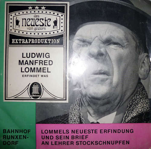 Cover Ludwig Manfred Lommel - Ludwig Manfred Lommel Erfindet Was (7, EP) Schallplatten Ankauf