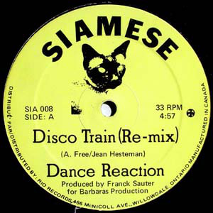 Cover Dance Reaction - Disco Train (12) Schallplatten Ankauf