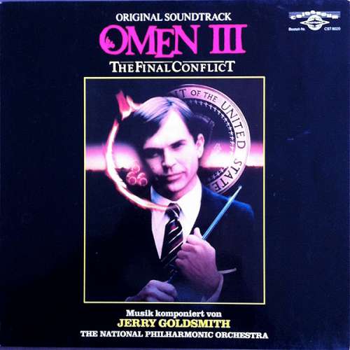 Cover Jerry Goldsmith - Omen III (Original Soundtrack) (LP, Album, RE) Schallplatten Ankauf