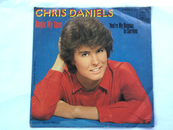 Cover Chris Daniels (16) - Angie My Love (7, Single) Schallplatten Ankauf
