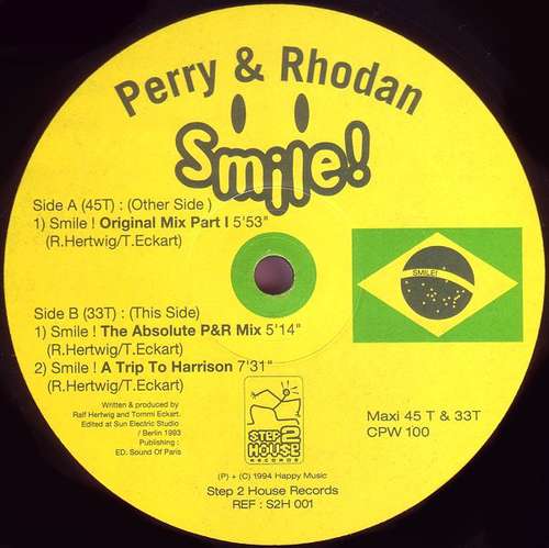 Cover Perry & Rhodan - Smile! (12, Maxi) Schallplatten Ankauf