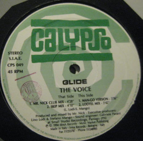Cover Glide (7) - The Voice (12) Schallplatten Ankauf