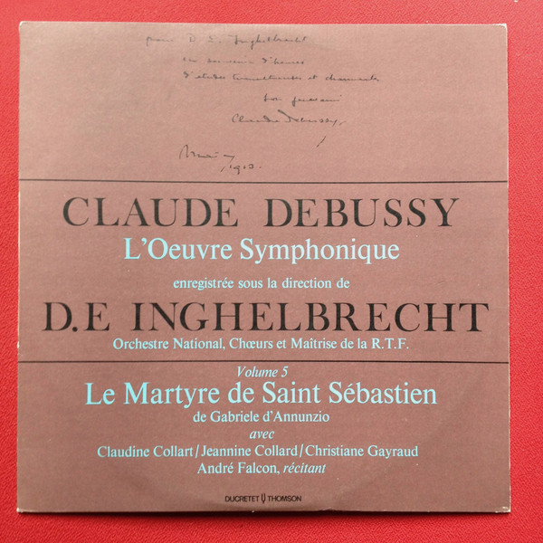 Bild Claude Debussy - Le Martyre De Saint Sebastien (LP, Album) Schallplatten Ankauf