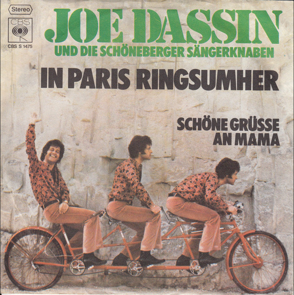 Cover Joe Dassin Und Die Schöneberger Sängerknaben* - In Paris Ringsumher (7, Single) Schallplatten Ankauf