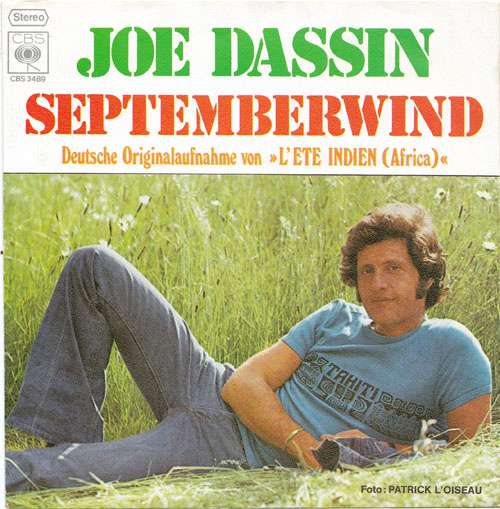 Cover Joe Dassin - Septemberwind (7, Single) Schallplatten Ankauf