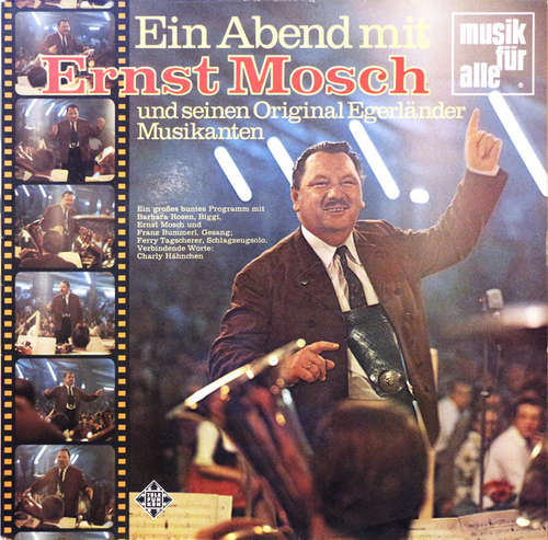 Cover Ernst Mosch Und Seine Original Egerländer Musikanten - Ein Abend Mit Ernst Mosch Und Seinen Original Egerländer Musikanten (LP, Album) Schallplatten Ankauf
