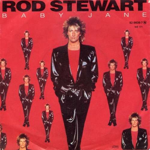 Cover Rod Stewart - Baby Jane (7, Single, TEL) Schallplatten Ankauf
