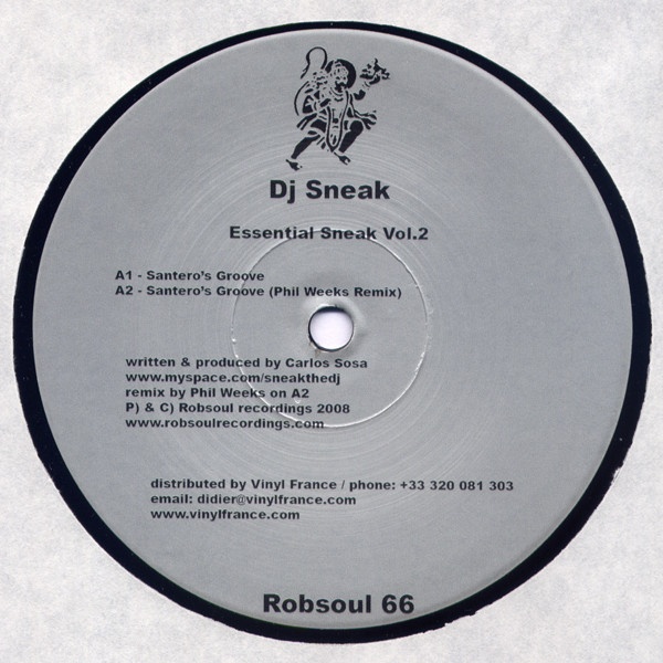 Cover DJ Sneak - Essential Sneak Vol.2 (12) Schallplatten Ankauf
