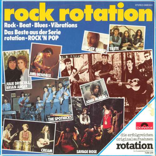 Cover Various - Rock Rotation (Rock • Beat • Blues • Vibrations) (LP, Comp) Schallplatten Ankauf