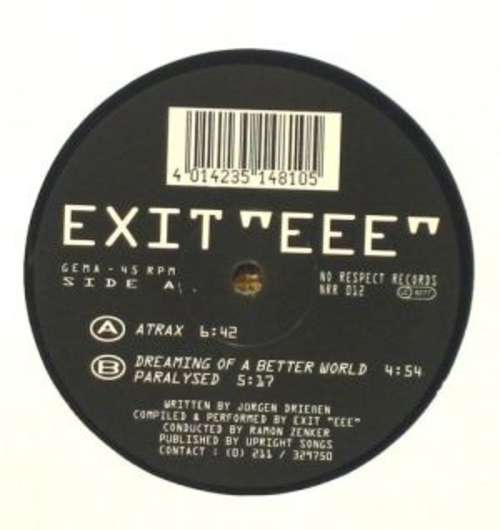 Cover Exit EEE* - Atrax (12) Schallplatten Ankauf