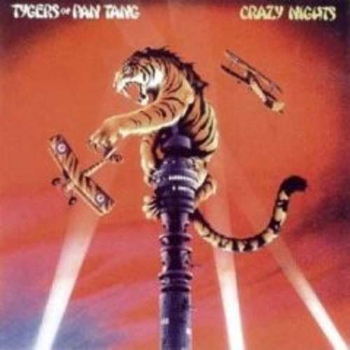 Cover Tygers Of Pan Tang - Crazy Nights (LP, Album) Schallplatten Ankauf