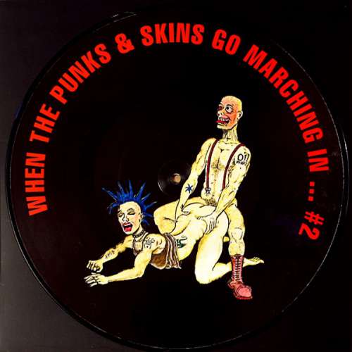 Cover Various - When The Punks & Skins Go Marching In ... #2 (LP, Comp, Pic) Schallplatten Ankauf