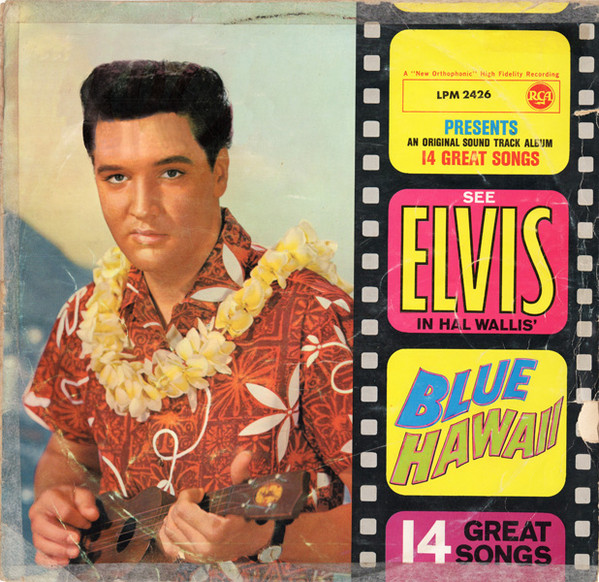 Cover Elvis Presley - Blue Hawaii (LP, Album, Mono) Schallplatten Ankauf