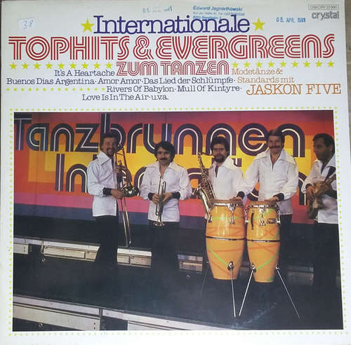 Cover Jaskon Five - Internationale Tophits & Evergreens (LP, Comp) Schallplatten Ankauf
