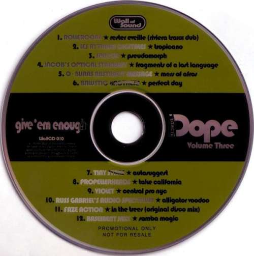 Cover Various - Give 'em Enough Dope Volume Three (CD, Comp, Promo, Pla) Schallplatten Ankauf