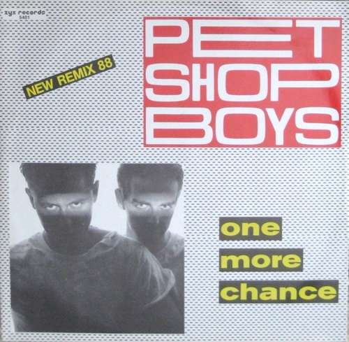 Cover Pet Shop Boys - One More Chance (New Remix 88) (12, Maxi, RE) Schallplatten Ankauf