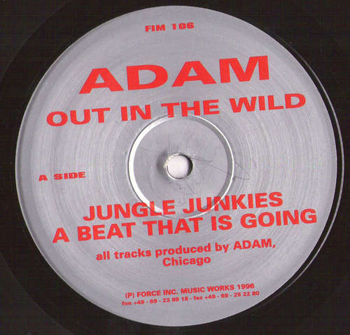 Cover Adam - Out In The Wild (12) Schallplatten Ankauf