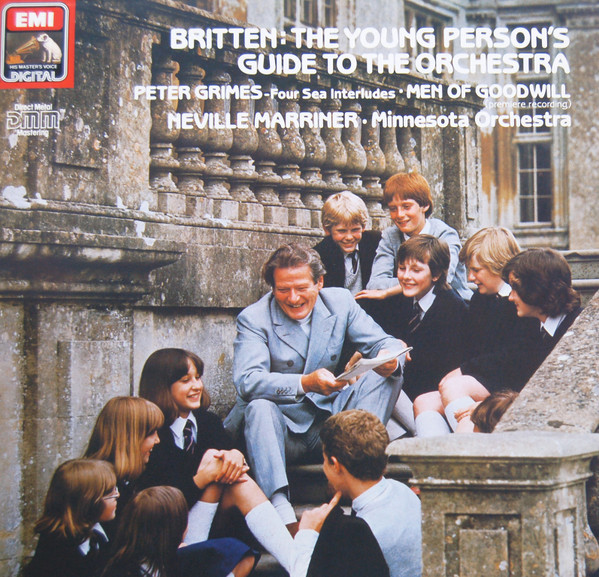 Cover Britten* - Neville Marriner* ● Minnesota Orchestra - The Young Person's Guide To The Orchestra ● Peter Grimes - Four Sea Interludes ● Men Of Good Will (Première Recording) (LP, Album) Schallplatten Ankauf