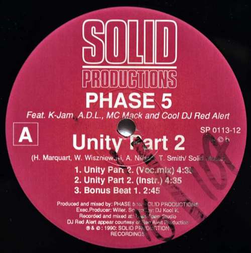 Cover Solid Posse - Unity Part 2 / Unity Part 3 (12) Schallplatten Ankauf