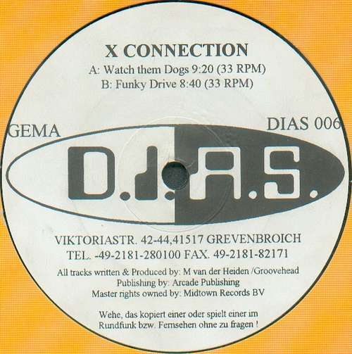 Cover X Connection* - Watch Them Dogs / Funky Drive (12) Schallplatten Ankauf