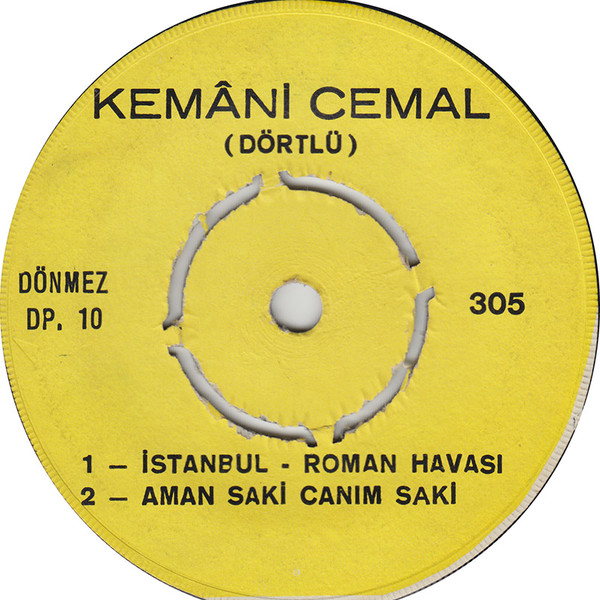 Cover Kemani Cemal - Terleten Çiftetelli (7, EP) Schallplatten Ankauf