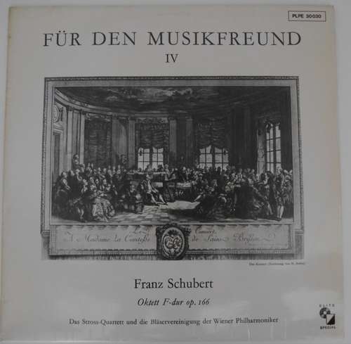 Bild Franz Schubert, Das Stross-Quartett* Und Die Bläservereinigung Der Wiener Philharmoniker - Oktett F-dur Op. 166 (LP, Mono) Schallplatten Ankauf