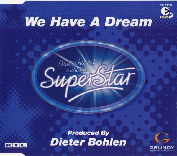 Cover Deutschland Sucht Den Superstar - We Have A Dream (CD, Maxi, Copy Prot.) Schallplatten Ankauf