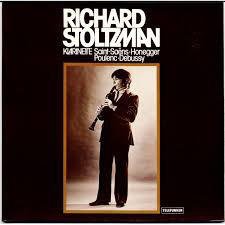 Bild Richard Stoltzman - Klarinette Saint-Saens, Honegger, Poulenc, Debussy (LP) Schallplatten Ankauf