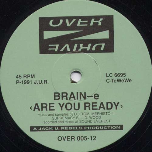 Cover Brain-e - Are You Ready (12) Schallplatten Ankauf