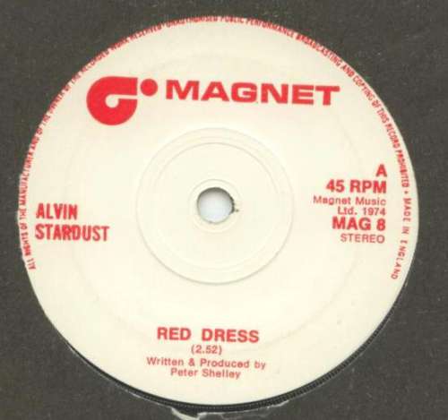 Cover Alvin Stardust - Red Dress (7, Single, Sol) Schallplatten Ankauf