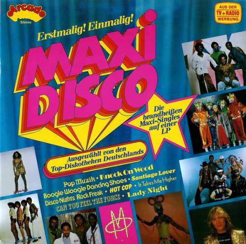 Cover Various - Maxi Disco (LP, Comp) Schallplatten Ankauf
