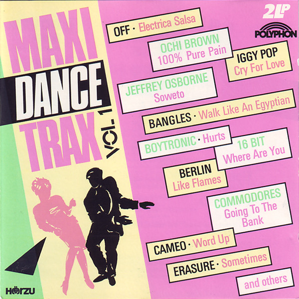 Cover Various - Maxi Dance Trax - Vol. 1 (2xLP, Comp) Schallplatten Ankauf