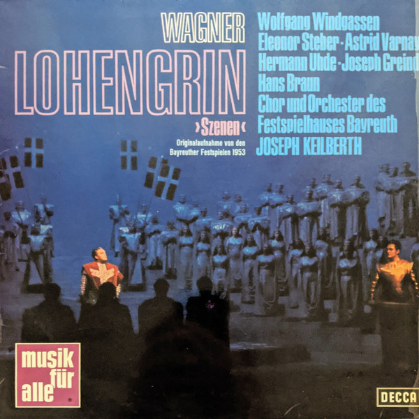 Cover Richard Wagner - Chor* Und Orchester des Festspielhauses Bayreuth*, Joseph Keilberth - Lohengrin - Szenen (LP, Album) Schallplatten Ankauf