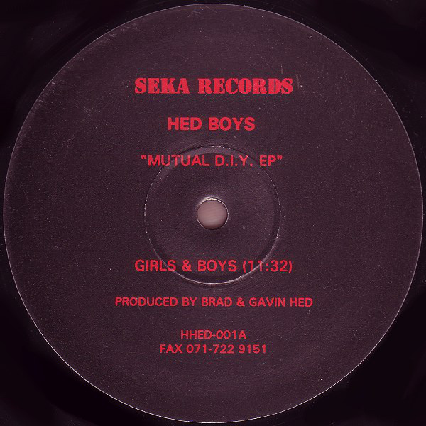 Cover Hed Boys - Mutual D.I.Y.  EP (12, EP) Schallplatten Ankauf
