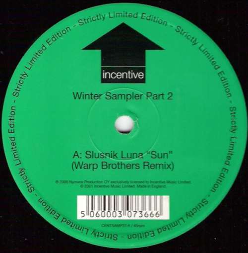 Cover Slusnik Luna / Comanova - Winter Sampler (Part 2 Of 2) (12, Ltd, Promo, Smplr) Schallplatten Ankauf