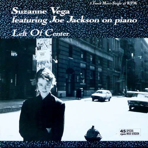 Cover Suzanne Vega Featuring Joe Jackson - Left Of Center (12, Maxi) Schallplatten Ankauf