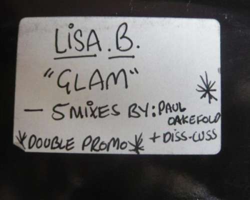 Cover Lisa B - Glam (2x12, Promo) Schallplatten Ankauf