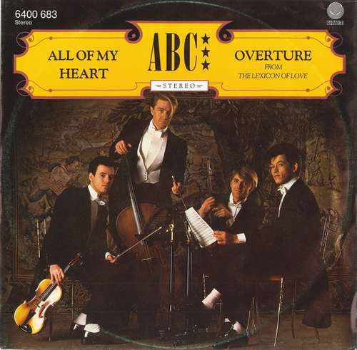 Cover ABC - All Of My Heart / Overture (From The Lexicon Of Love) (12, Maxi) Schallplatten Ankauf