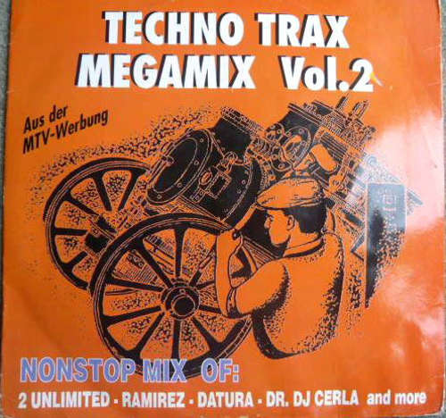 Cover Various - Techno Trax Megamix Vol. 2 (12, Mixed) Schallplatten Ankauf