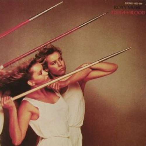Cover Roxy Music - Flesh + Blood (LP, Album) Schallplatten Ankauf