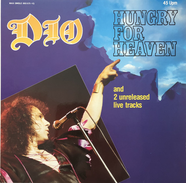Cover Dio (2) - Hungry For Heaven (12, Maxi) Schallplatten Ankauf