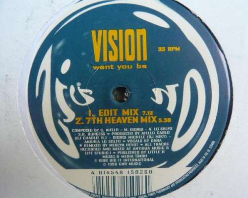 Cover Vision* - Want You Be (12) Schallplatten Ankauf