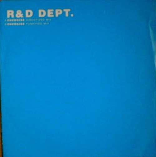 Cover R & D Dept. - Energise (12) Schallplatten Ankauf