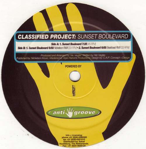 Cover Classified Project - Sunset Boulevard (12) Schallplatten Ankauf