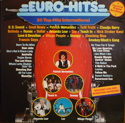 Cover Various - Euro-Hits (LP, Comp) Schallplatten Ankauf
