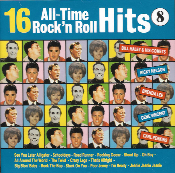 Cover Various - 16 All-Time Rock 'n Roll Hits 8 (CD, Comp) Schallplatten Ankauf