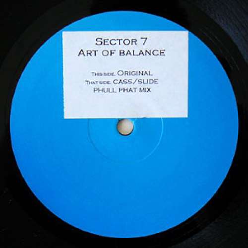 Cover Sector 7 (2) - Art Of Balance (12, Promo) Schallplatten Ankauf